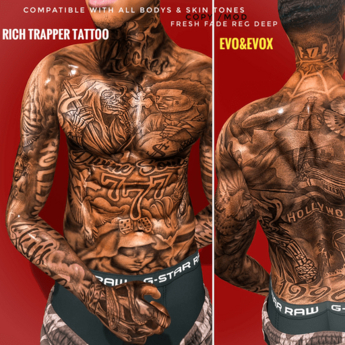 Second Life Marketplace - RICH TRAPPER TATTOO [EVOX & EVO]